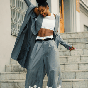 Women Grey Suit