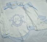 Luxury Spanish boy pyjamas with crest initials