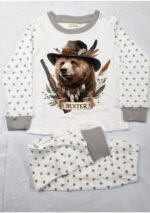 Children's Grey Spotty pyjamas long sleeve (various designs) - Image 8