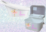 Girls Baby bath sets (various designs) (Shnuggle bath & vanity case) - Image 11