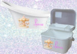 Girls Baby bath sets (various designs) (Shnuggle bath & vanity case) - Image 10