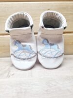 Children's leather slippers (NB to 8yr) soft & hard sole options - Image 6