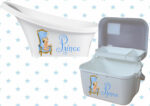 Boys New Baby bath sets (Various designs) (Shnuggle bath and vanity case) - Image 4