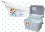 Boys New Baby bath sets (Various designs) (Shnuggle bath and vanity case) - Image 3