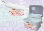 Girls Baby bath sets (various designs) (Shnuggle bath & vanity case) - Image 2